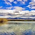 Clouds over Distant Mountains